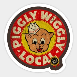 Piggly Wiggly Vintage Logo Sticker